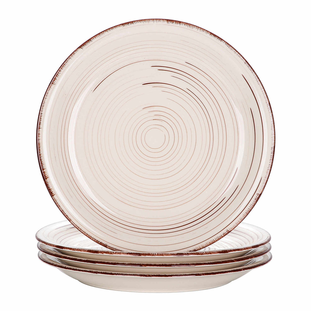 Beige Dinner Plates Set