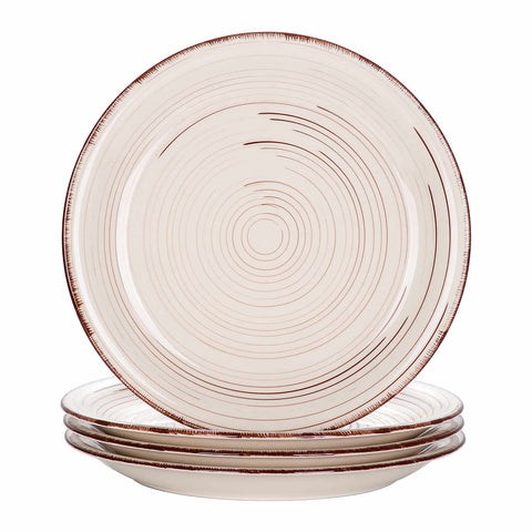 Beige Dinner Plates Set