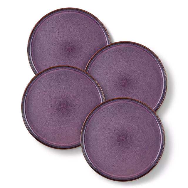 Sata Set di 4 Piatti da Cena