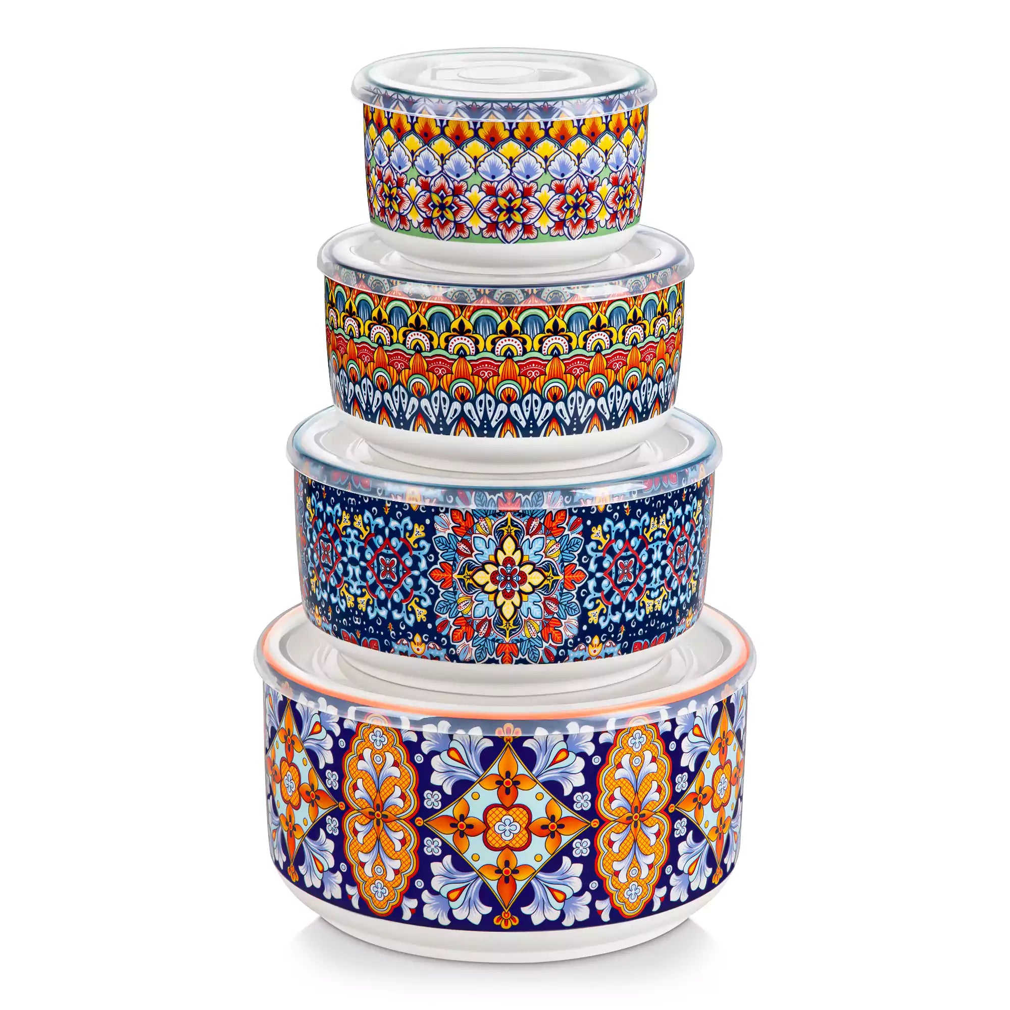 Simi Storage Bowls Set Of 4 Ideal For Food Storage Meal Prep And Organizing Pantry Items With Ease And Convenience.