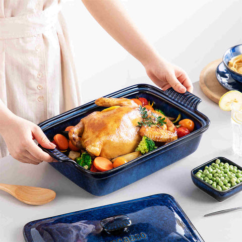 Casseruola stellata con coperchio 3.8QT