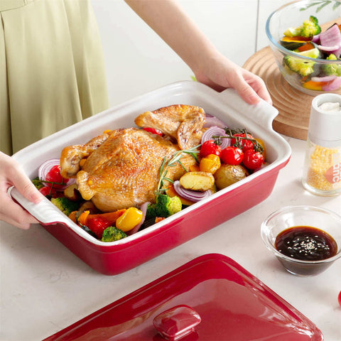 Casserole with Lid 3.8QT