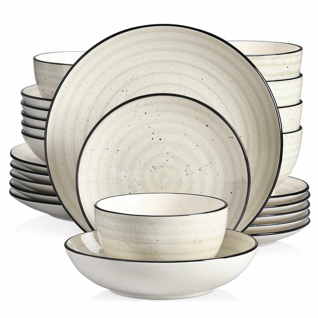 Bonbon Set di stoviglie da 24 pezzi