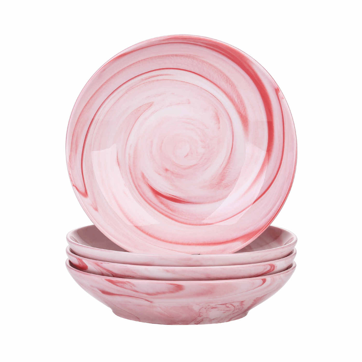 Set di 4 piatti da zuppa Claire