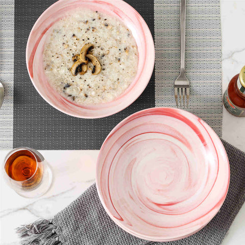 Set di 4 piatti da zuppa Claire