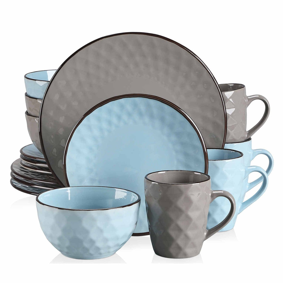 Gem 16 Piece Dinnerware Set