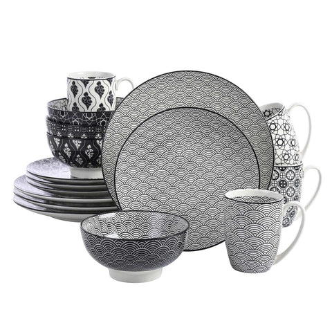 Haruka 16 Piece Dinnerware Set