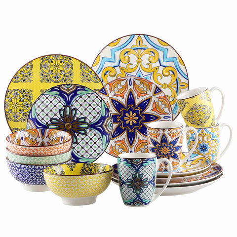 Jasmin Set di stoviglie da 16 pezzi