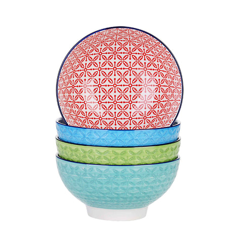 Macaron Cereal Bowls Set of 4