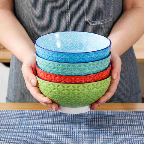 Macaron Cereal Bowls Set of 4