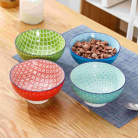 Macaron Cereal Bowls Set of 4