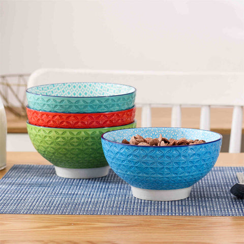 Macaron Cereal Bowls Set of 4