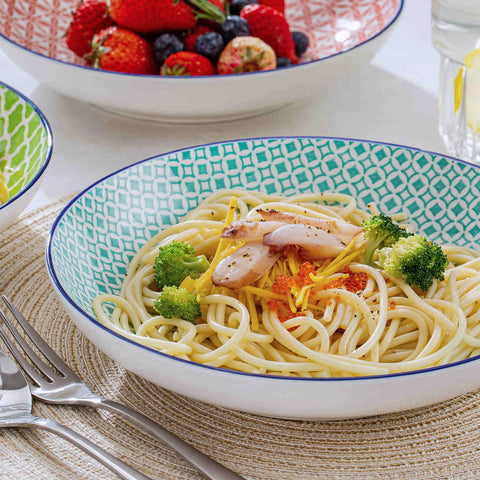 Macaron Pasta Bowls Set of 4