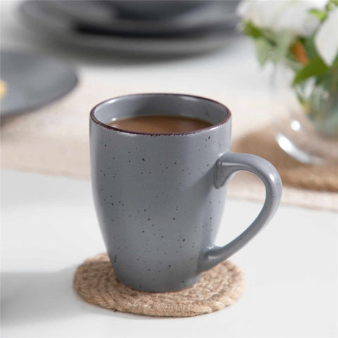 Grey rustic dinnerware sets