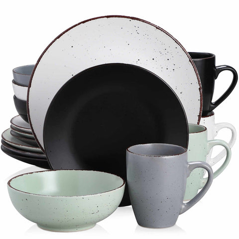 Multicolor rustic dinnerware sets