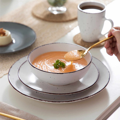 Multicolor rustic dinnerware sets