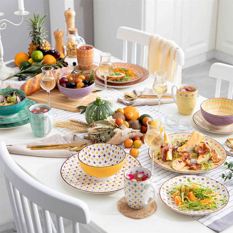 Tulip 16 Piece Dinnerware Set