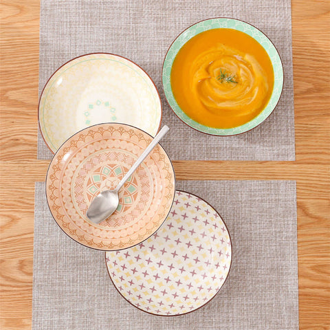 Tulip Soup Plates Set of 4